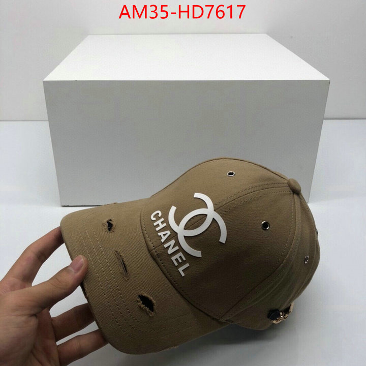 Cap (Hat)-Chanel,where to buy replicas , ID: HD7617,$: 35USD