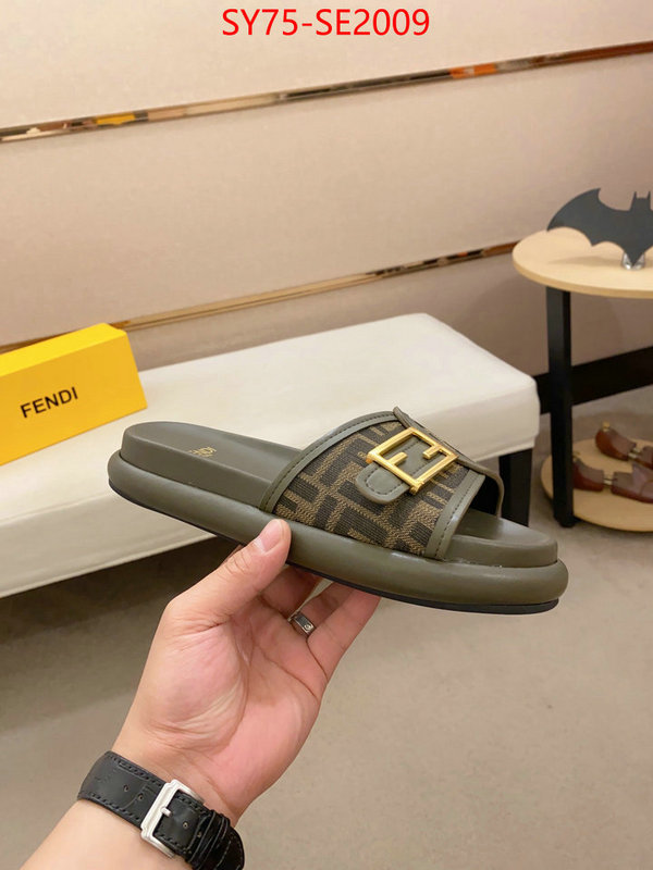 Men Shoes-Fendi,2023 luxury replicas , ID: SE2009,$: 75USD