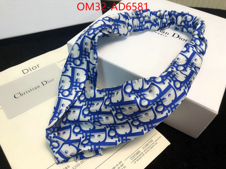 Hair band-Dior,perfect replica , ID: AD6581,$: 32USD