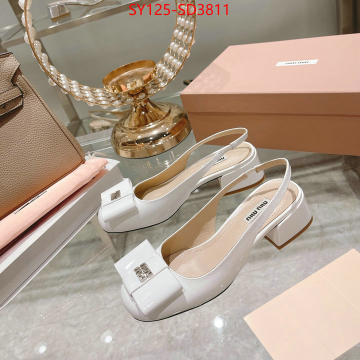 Women Shoes-Miu Miu,best wholesale replica , ID: SD3811,$: 125USD