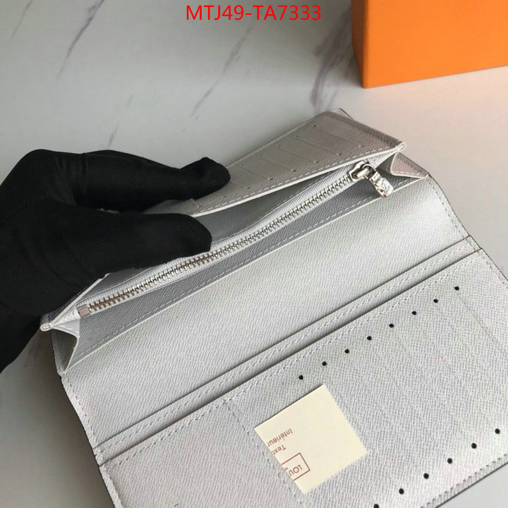 LV Bags(4A)-Wallet,ID: TA7333,$: 49USD