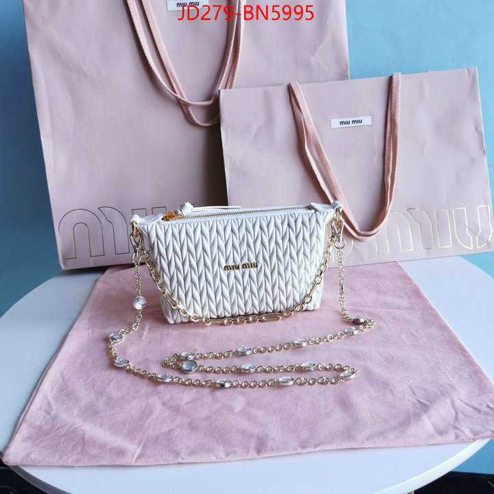 Miu Miu Bags(TOP)-Diagonal-,aaaaa+ class replica ,ID: BN5995,$: 279USD