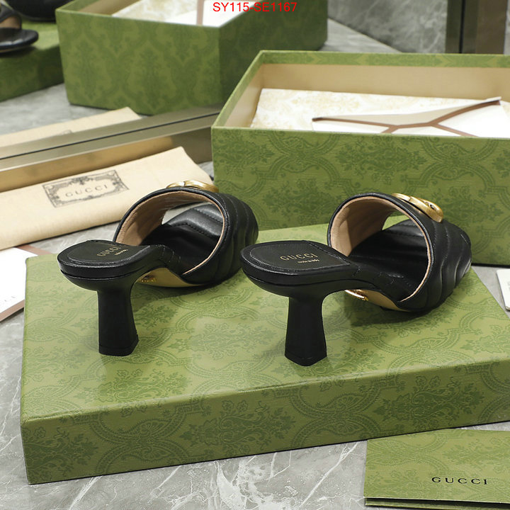 Women Shoes-Gucci,replica how can you , ID: SE1167,$: 115USD