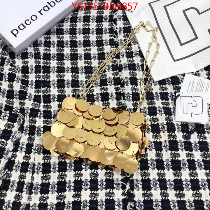 Paco Rabanne Bags (TOP)-Diagonal-,shop designer replica ,ID: BN9857,$: 155USD