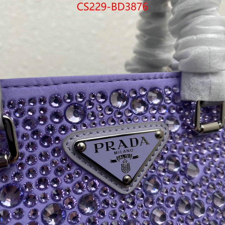 Prada Bags(TOP)-Diagonal-,ID: BD3876,$: 229USD