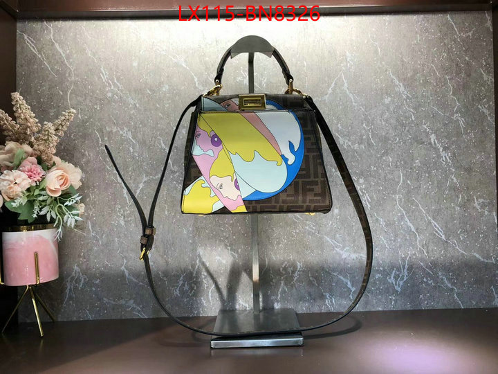 Fendi Bags(4A)-Peekaboo,designer fake ,ID: BN8326,$: 115USD