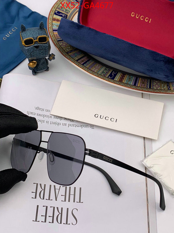 Glasses-Gucci,fake aaaaa , ID: GA4677,$: 52USD