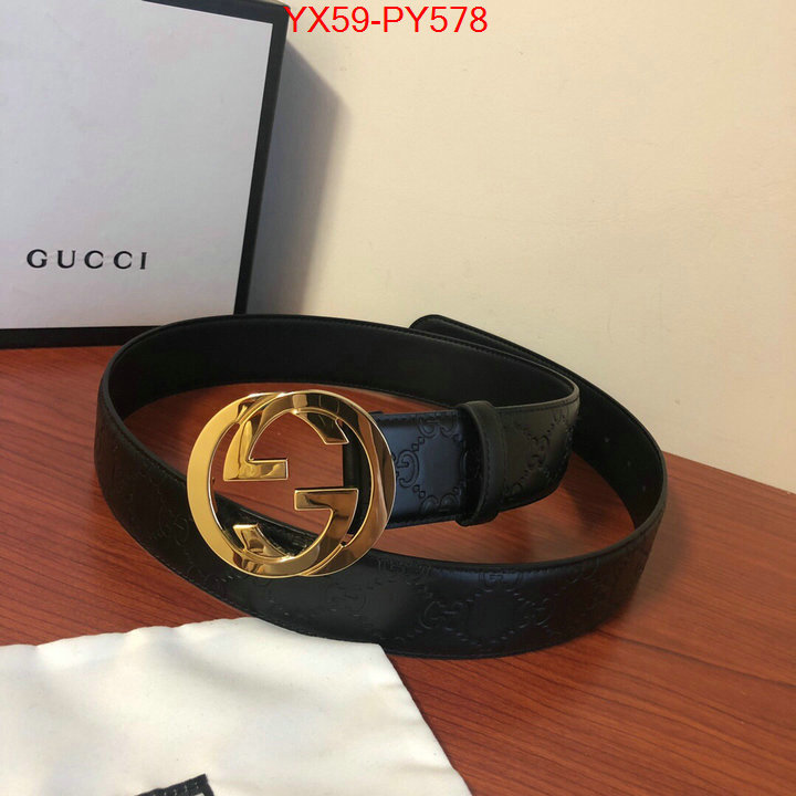 Belts-Gucci,can you buy replica , ID: PY578,$:59USD