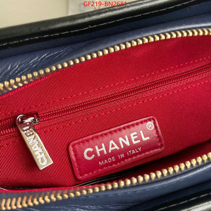 Chanel Bags(TOP)-Gabrielle,ID: BN2681,$: 219USD