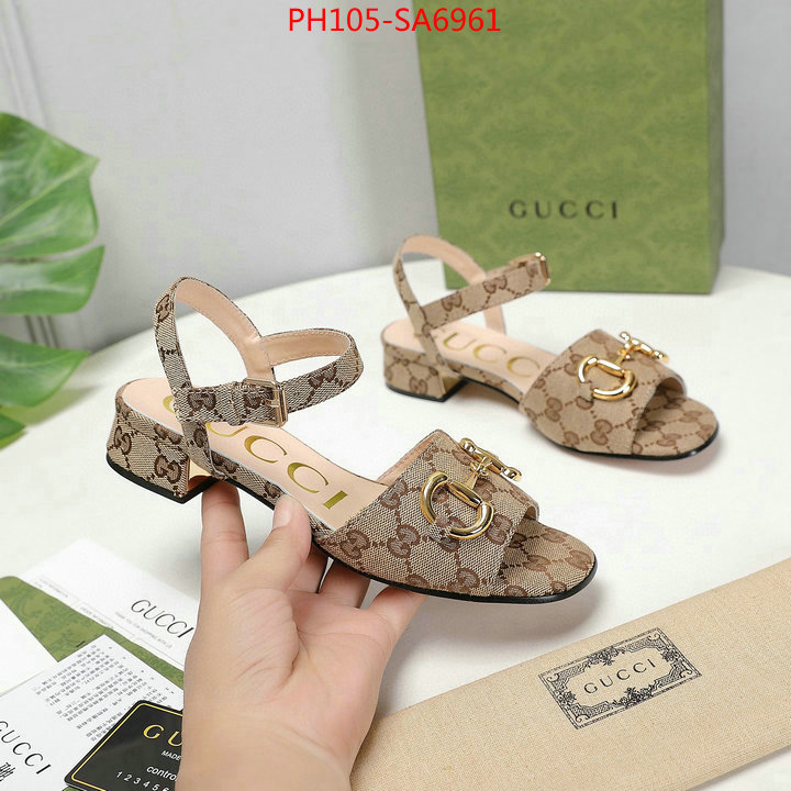 Women Shoes-Gucci,the highest quality fake , ID: SA6961,$: 105USD