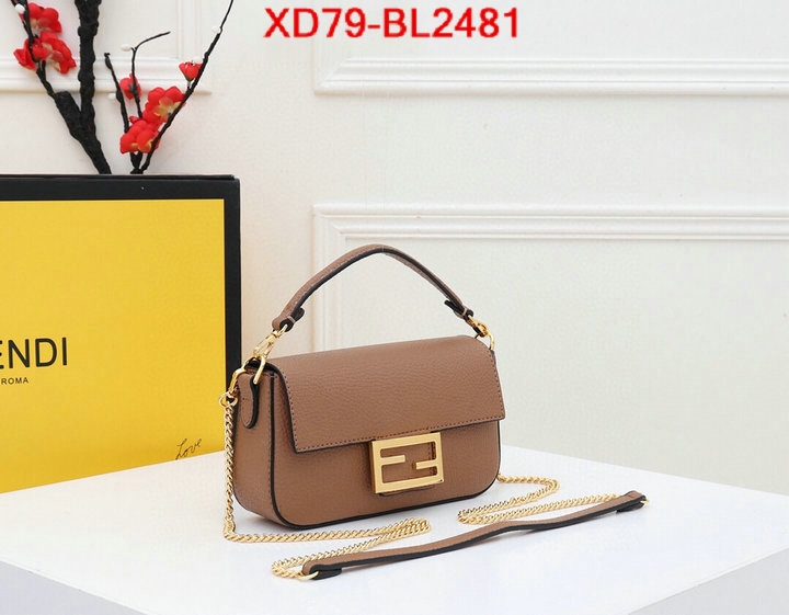 Fendi Bags(4A)-Baguette-,2023 perfect replica designer ,ID: BL2481,$: 79USD