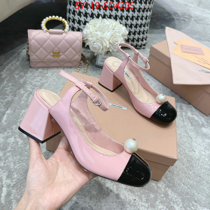 Women Shoes-Miu Miu,replica sale online , ID: SD4205,$: 119USD