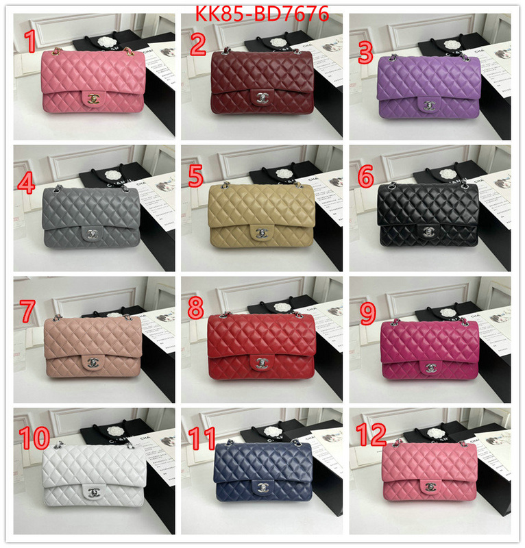 Chanel Bags(4A)-Diagonal-,ID: BD7676,$: 85USD