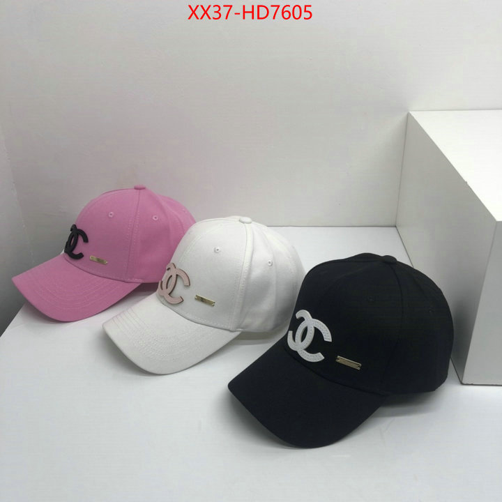 Cap (Hat)-Chanel,designer 1:1 replica , ID: HD7605,$: 37USD