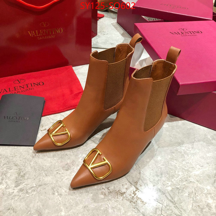 Women Shoes-Valentino,best site for replica , ID: SO602,$: 125USD