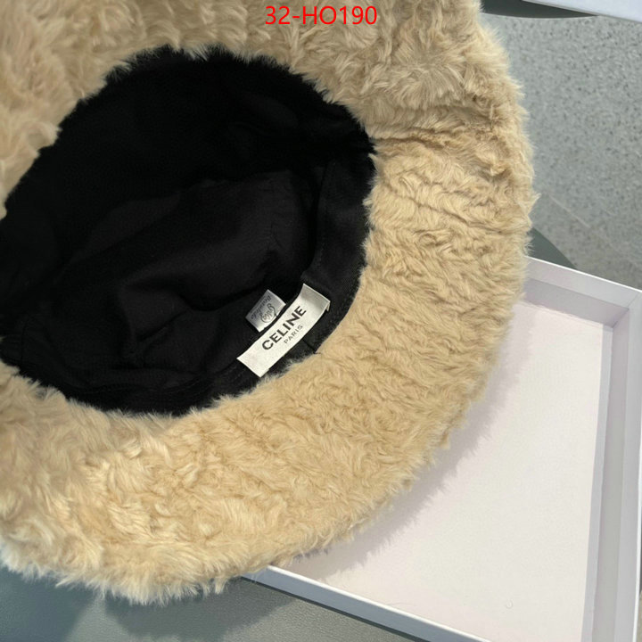 Cap (Hat)-Celine,designer 1:1 replica , ID: HO190,$: 32USD