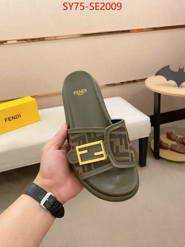 Men Shoes-Fendi,2023 luxury replicas , ID: SE2009,$: 75USD