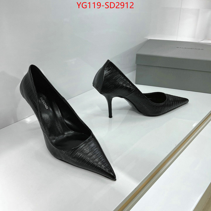 Women Shoes-Balenciaga,aaaaa+ replica designer , ID: SD2912,$: 119USD