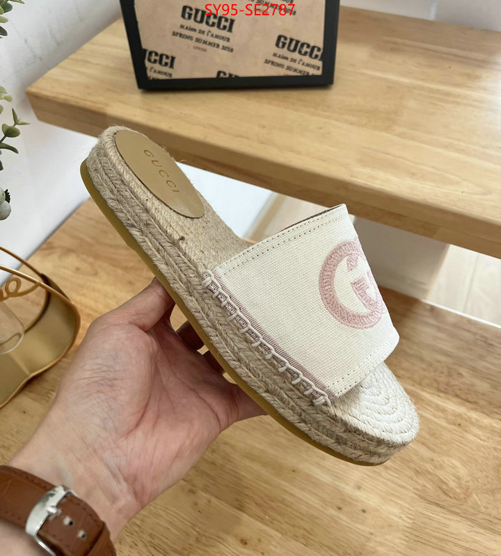 Women Shoes-Gucci,best replica quality , ID: SE2787,$: 95USD