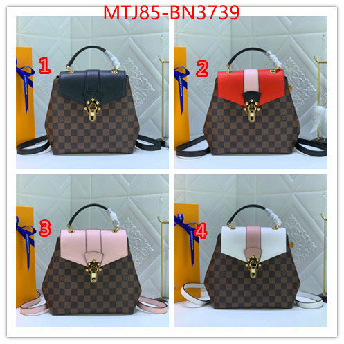 LV Bags(4A)-Backpack-,replica 1:1 high quality ,ID: BN3739,$: 85USD