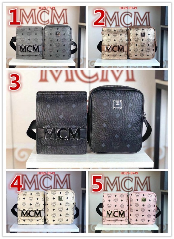 MCM Bags(TOP)-Diagonal-,ID: BY49,$:89USD