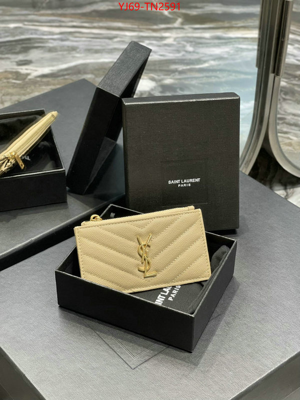 YSL Bag(TOP)-Wallet-,ID: TN2591,$: 69USD