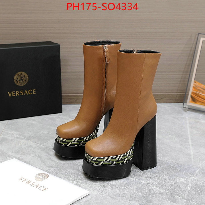 Women Shoes-Versace,mirror copy luxury , ID: SO4334,$: 175USD