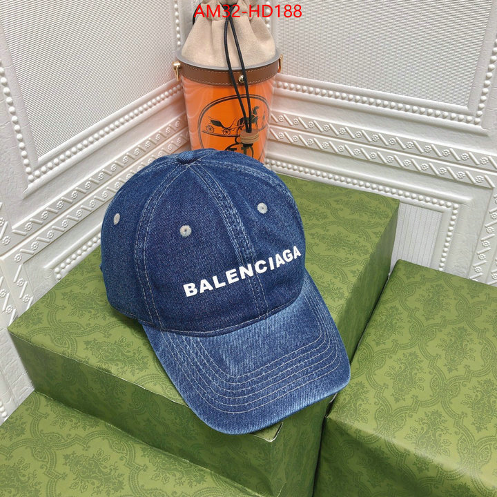 Cap (Hat)-Balenciaga,high quality happy copy , ID: HD188,$: 32USD