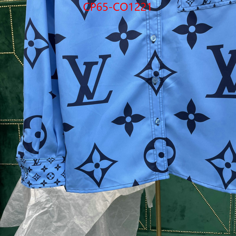 Clothing-LV,wholesale imitation designer replicas , ID: CO1221,$: 65USD