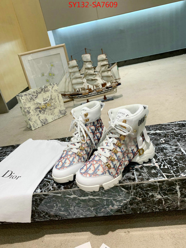 Men shoes-Dior,highest quality replica , ID: SA7609,$: 132USD