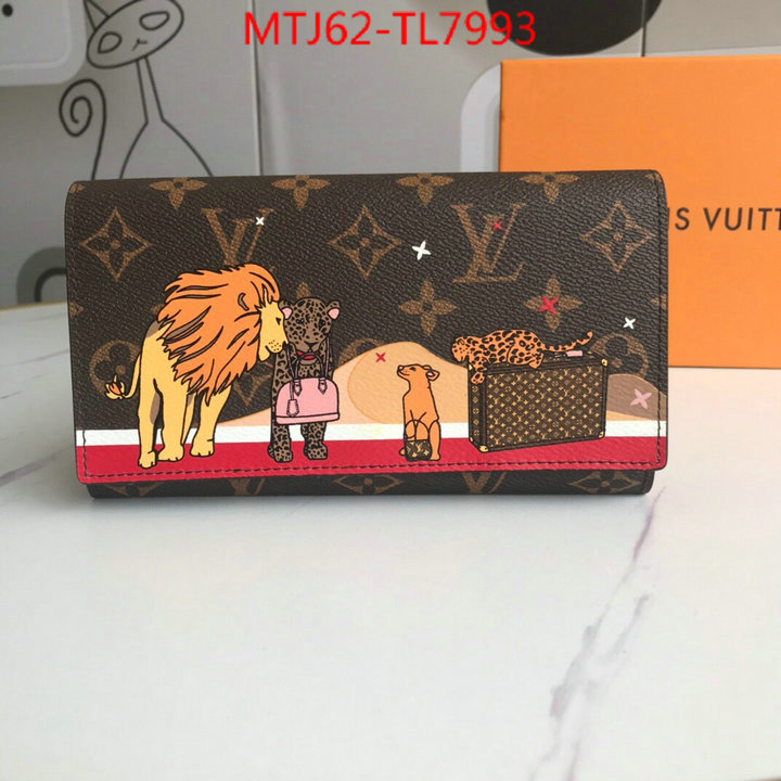 LV Bags(4A)-Wallet,ID: TL7993,$: 62USD