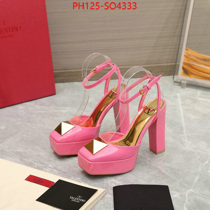 Women Shoes-Valentino,what's the best to buy replica , ID: SO4333,$: 125USD