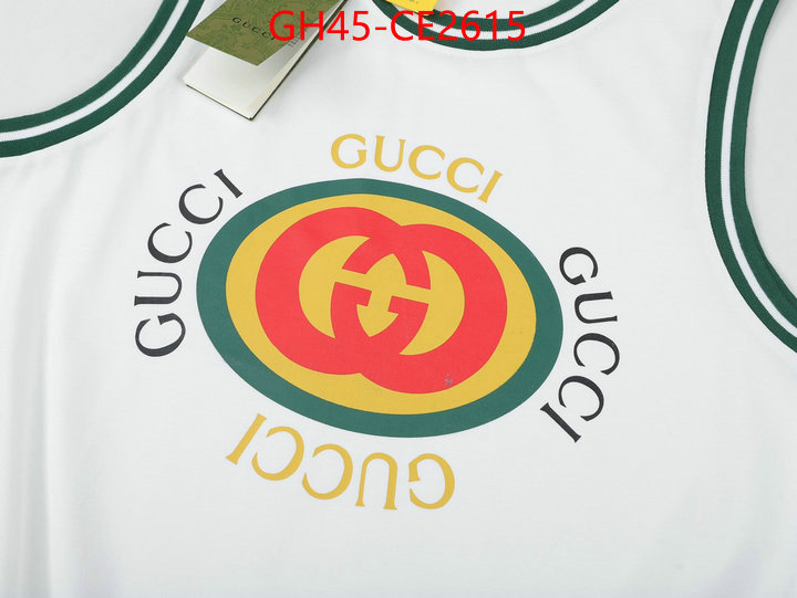 Clothing-Gucci,shop cheap high quality 1:1 replica , ID: CE2615,$: 45USD