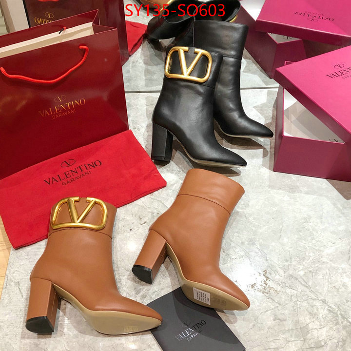 Women Shoes-Valentino,high quality replica , ID: SO603,$: 135USD