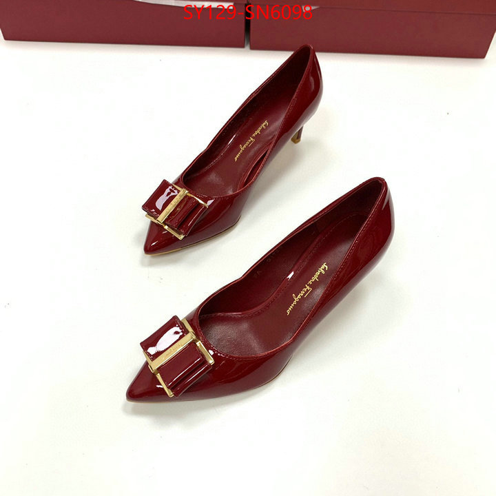 Women Shoes-Ferragamo,aaaaa quality replica , ID: SN6098,$: 129USD