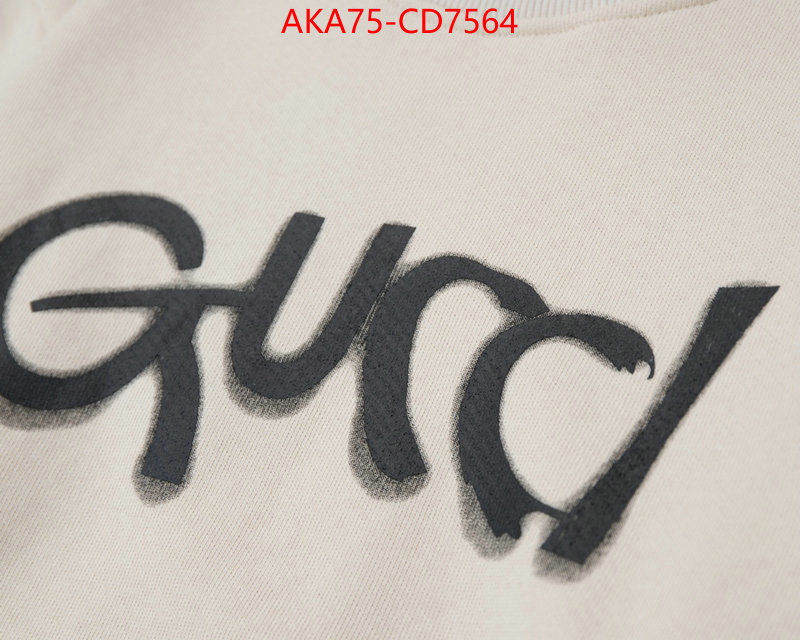 Clothing-Gucci,replica sale online , ID: CD7564,$: 75USD