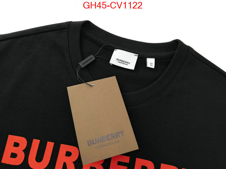 Clothing-Burberry,2023 luxury replicas , ID: CV1122,$: 45USD