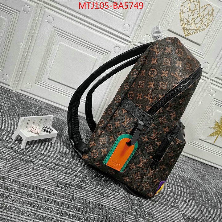 LV Bags(4A)-Backpack-,same as original ,ID: BA5749,$: 105USD