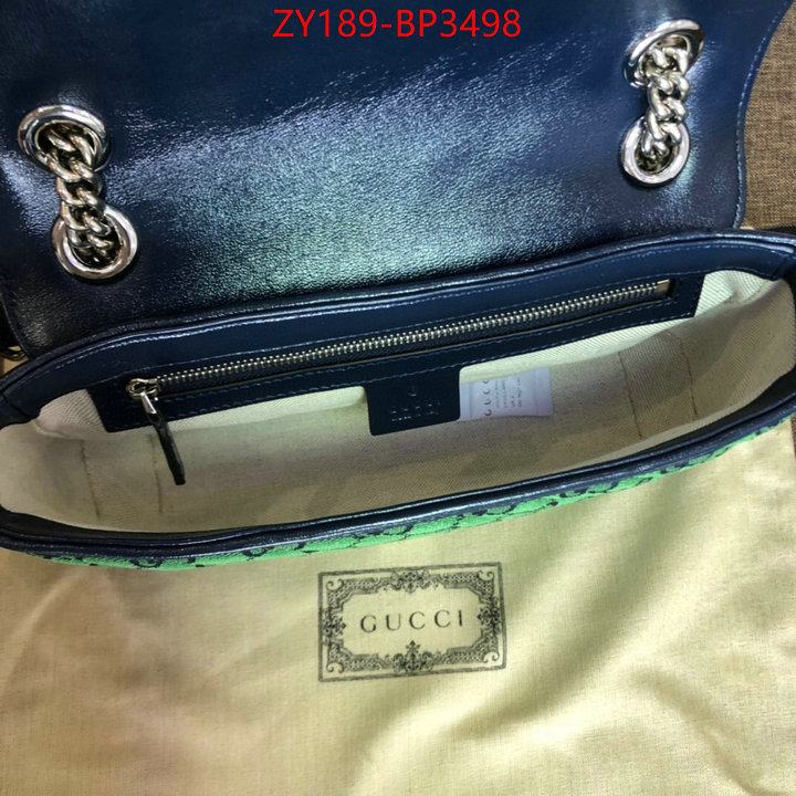 Gucci Bags(TOP)-Marmont,ID: BP3498,$: 189USD