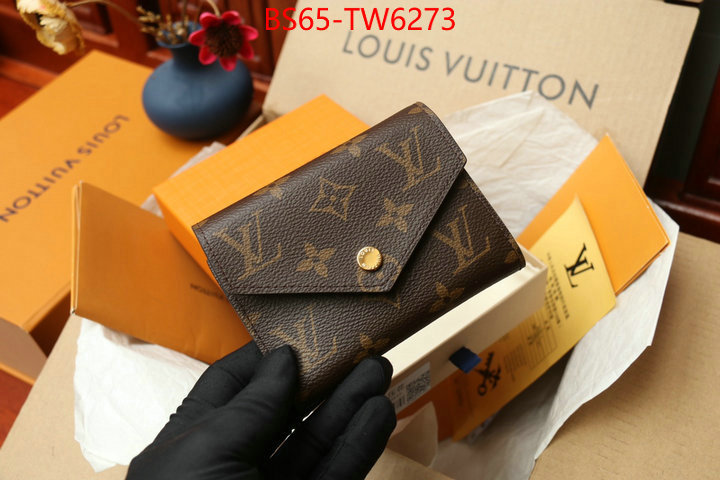 LV Bags(TOP)-Wallet,ID: TW6273,$: 65USD