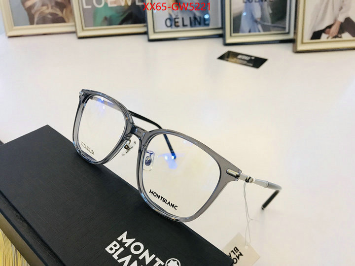 Glasses-Montblanc,highest product quality , ID: GW5221,$: 65USD