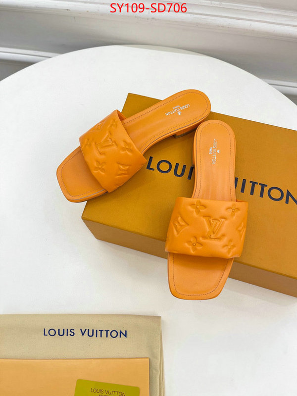 Women Shoes-LV,mirror copy luxury , ID: SD706,$: 109USD