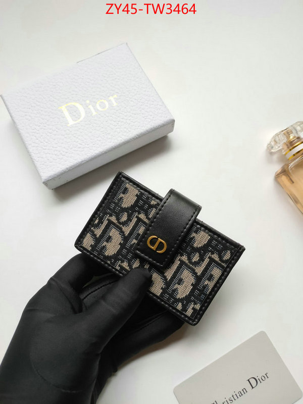 Dior Bags(4A)-Wallet-,ID: TW3464,$: 45USD