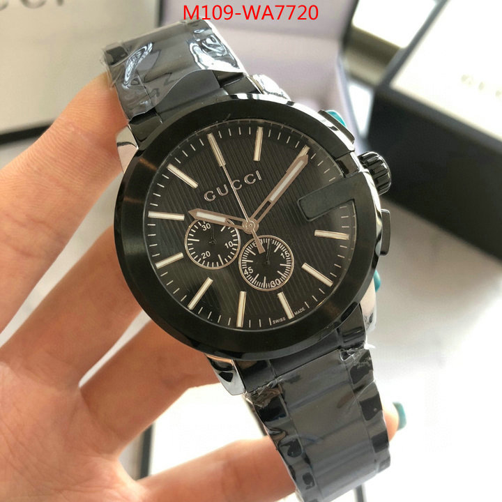 Watch(4A)-Gucci,how to buy replica shop ,ID: WA7720,$: 109USD