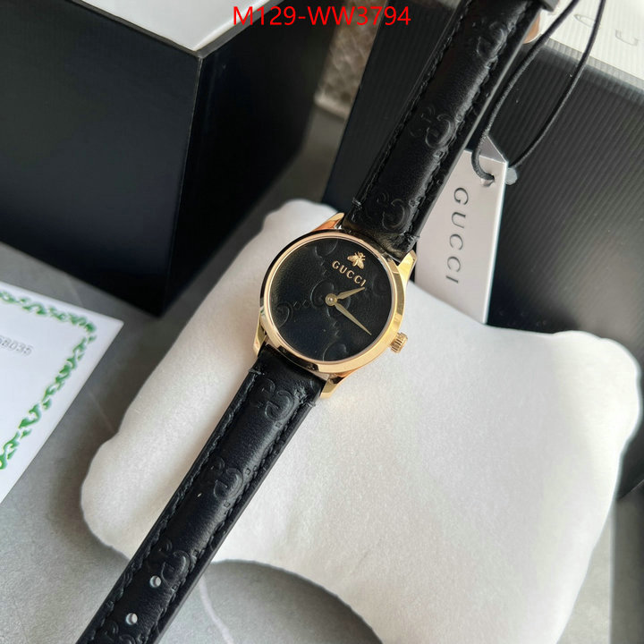 Watch(4A)-Gucci,replica wholesale , ID: WW3794,$: 129USD