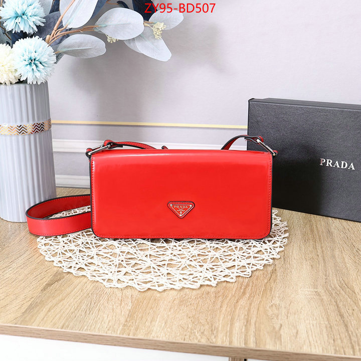 Prada Bags(4A)-Diagonal-,high-end designer ,ID: BD507,$: 95USD