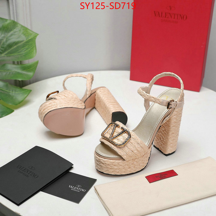 Women Shoes-Valentino,designer 7 star replica , ID: SD719,$: 125USD