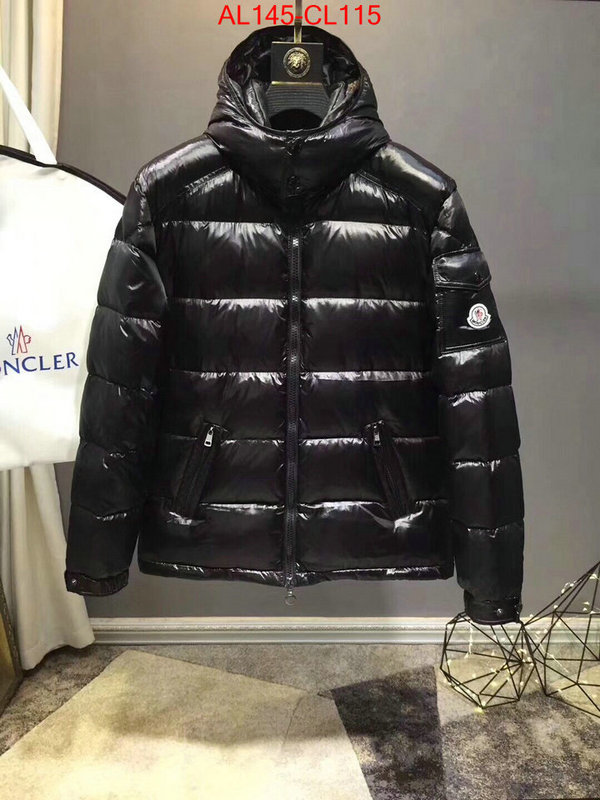 Down jacket Men-Moncler,top 1:1 replica , ID: CL115,$:145USD