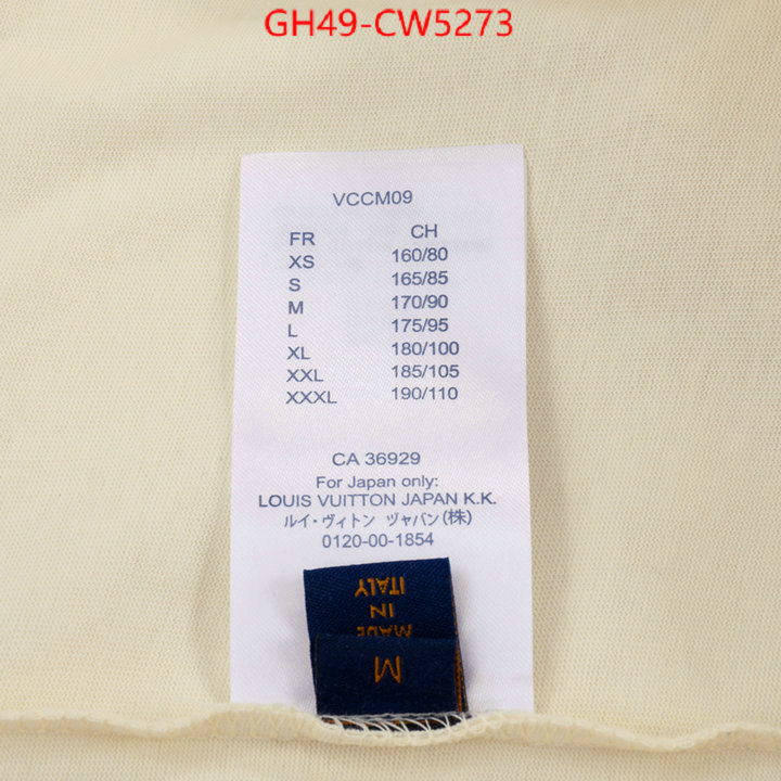 Clothing-LV,fashion replica , ID: CW5273,$: 49USD