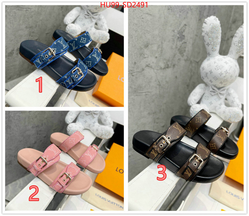 Women Shoes-LV,1:1 replica wholesale , ID: SD2491,$: 99USD